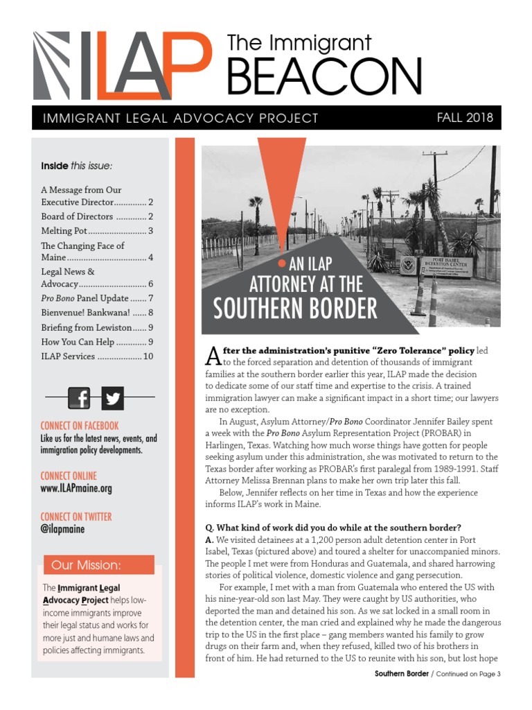 ILAP Fall 2018: Immigration Advocacy Update | PDF | American Government ...