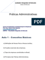 Prácticas Administrativas - Botucatú