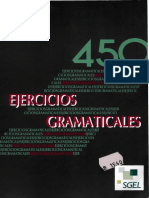 Libro 450 Ejercicios Gramaticales