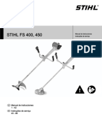 Manual Guadaña Sthill Fs-400-450