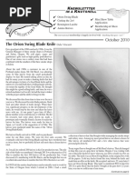 The Orion Swing Blade Knife: October 2010