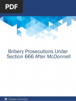 Bribery Prosecutions Under Section 666 After McDonnell