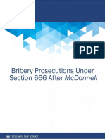 Bribery Prosecutions Under Section 666 After McDonnell