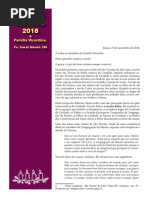 Carta do Advento 2018  à Família Vicentina 
