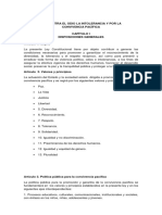 Borrador Ley Contra El Odio La Intolerancia y Por La Convivencia Pacífica