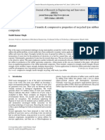 Experimental Analysis of Tensile & Compressive Properties of Recycled Tyre Rubber Composite