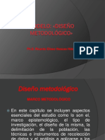 Modelo de Capitulo Diseño Metodológico