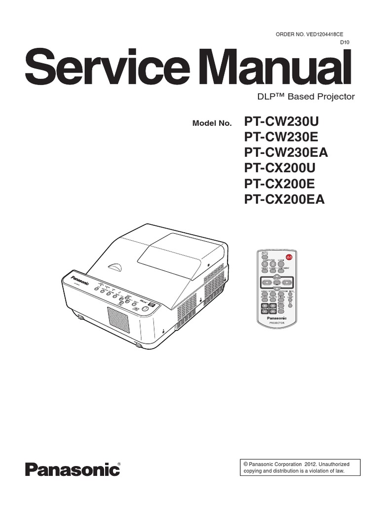 pt-cw230 SM PDF | PDF | Electrical Engineering | Electronics