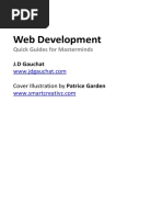 Web Development: Quick Guides For Masterminds