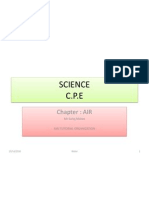 Science C.P.E: Chapter: AIR