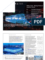 Water Cube - Beijing National Aquatics Center Struktur dan Material