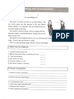 Teste Ingles 6 Ano PDF