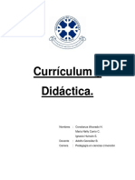 Currículum y Didáctica