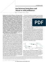 Letter: Disease Associations Between Honeybees and Bumblebees As A Threat To Wild Pollinators