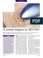 E. Rigby, M. Symonds, D. Ward-Thompson, A Comet Impact in AD 536 - Astronomy and Geophysics 45 (2004)