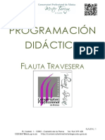 Programacion Flauta Mestre Tarrega