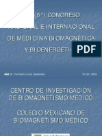 Congreso de Medicina Biomagnética y Bioenergética