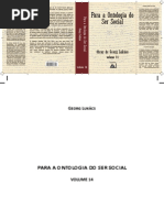 Georg Lukács - Para a Ontologia Do Ser Social - Obras de G. Lukács 14(2018, Coletivo Veredas)