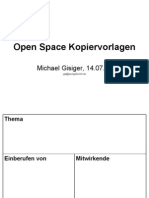 Open Space - Kopiervorlagen