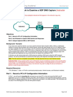 7.2.3.5 Lab - Using Wireshark To Examine A UDP DNS Capture - ILM