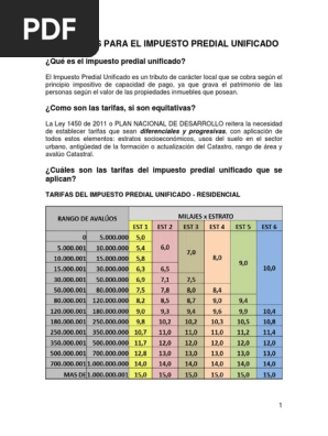 Beneficios Para El Impuesto Predial Unificado Estatuto De Limitaciones Impuestos