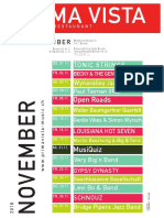 Prima Vista November 2018 Plakat