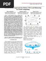 Round Robin Approach For Better VM Load Balancing in Cloud Computing