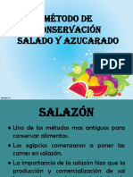 Metodo de Conservacion (Salado y Azucarado)