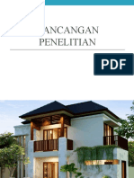 Rancangan Penelitian