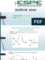 Adicion de Agua