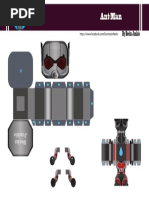 Ant-Man Mini Papercraft