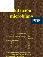 Nutricion microbiana