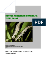 Sampul Buku Metode Penelitian Kualitatif