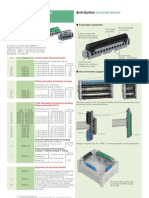 Terminal Blocks: Distribution Distribution