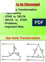 Star Delta Trsformation