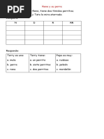 Act Letra N D R Y Rr Refuerzo Docx