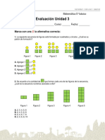 5° Básico Prueba Unidad 3 Santillana