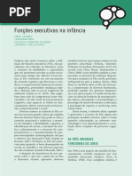 funções executivas infância