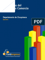 Estadísticas Del Registro de Comercio de Bolivia - Departamento de Chuquisaca- Abril 2018