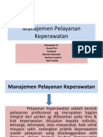 Manajemen Pelayanan Keperawatan