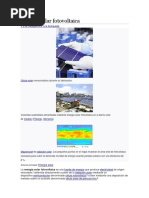 La Energía Solar Fotovoltaica