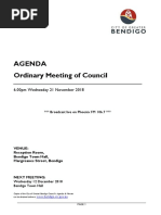 20181121 Council Agenda 21 November 2018