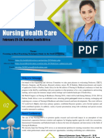 Nursing and Healthcare 2019 Conference