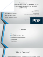 Technical Presentation On Mechanical Properties of Hemp E Glass