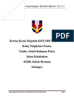 Kertas Kerja Majalah Kistarp