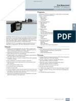 Siemens Ultrasonic Flow Meter PDF
