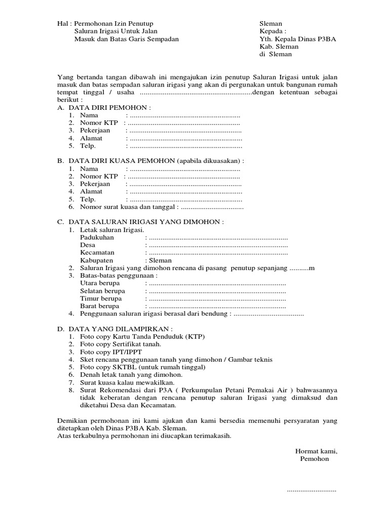 Formulir RPSI PDF | PDF