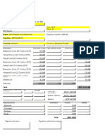 Cost Declaration: Business Unit: IHC Engineering Malaysia SDN BHD Department: Shipbuilding