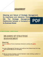 Straegic Management: Module - I