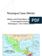 Nicaragua Case (Merits) : Military and Paramilitary Activities in and Against Nicaragua (Nicaragua v. The United States)